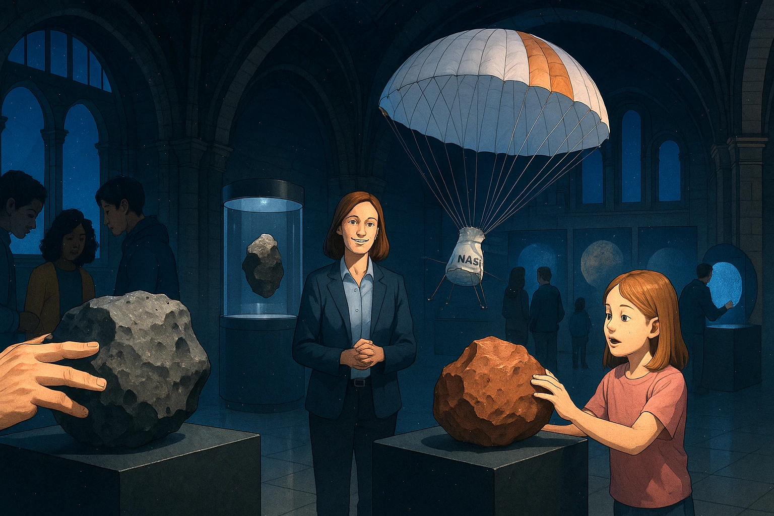 Visitors Can Touch the Moon and Mars at New Natural History Museum Exhibition